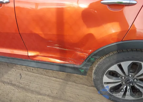 2011 Kia Sportage Sx z USA, uszkodzony, nr VIN KNDPCCA60B7123222